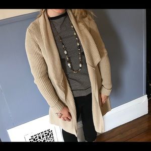 Ann Taylor long cotton sweater